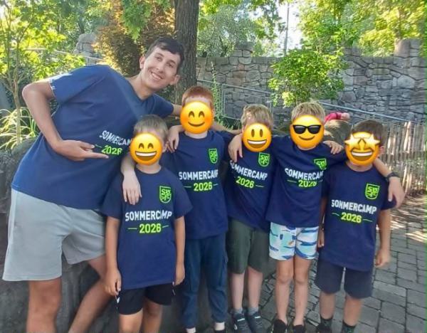 Mattis im Sommerlager